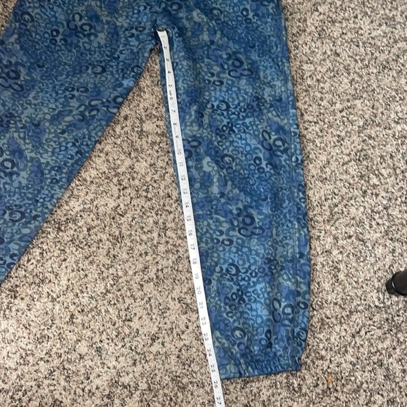 SATURDAY SUNDAY BLUE/GREEN SIZE S JOGGERS Blue pattern - Picture 10 of 10